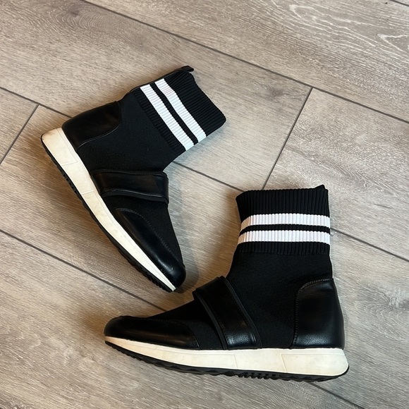 Vintage Havana Adelle tube sock pull on retro sneaker sock boot size 9 - Picture 2 of 11